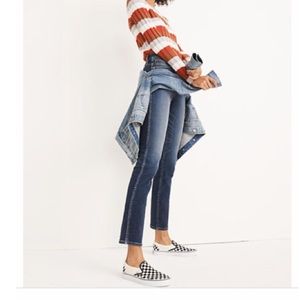 Madewell Highrise Slim Straight Jeans 26 Dark Wash